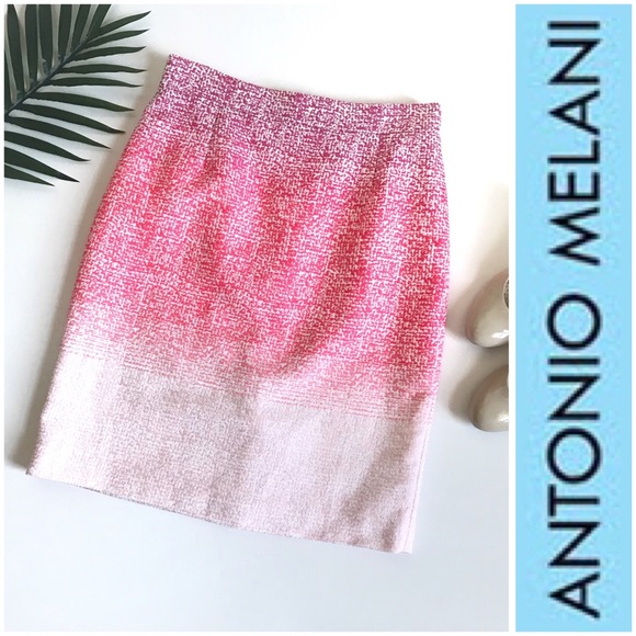 ANTONIO MELANI Dresses & Skirts - Antonio Melani Ombré pink skirt Sz 8